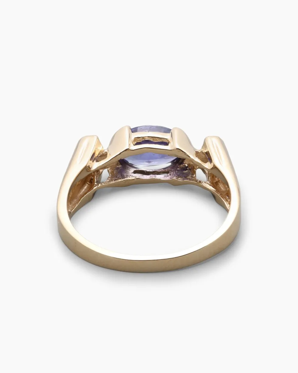 Ring mit Tansanit & Brillanten