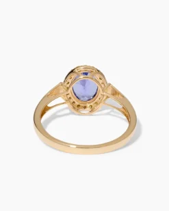 Ring mit Tansanit & Brillanten