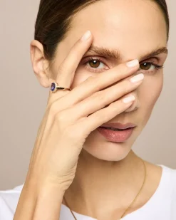 Ring mit Tansanit & Brillanten