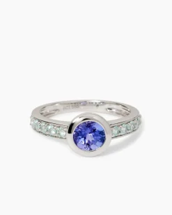 Ring mit Tansanit & Turmalinen