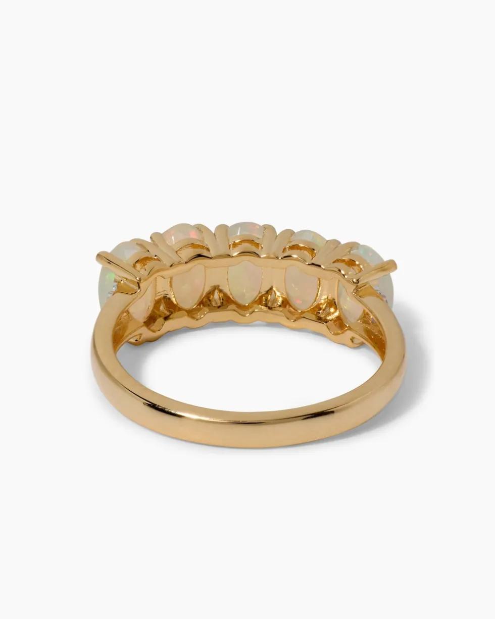 Ring mit Äthiopischem Opal