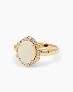 Ring mit äthiopischem Opal