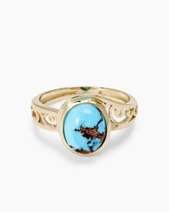 Ring mit Türkis
