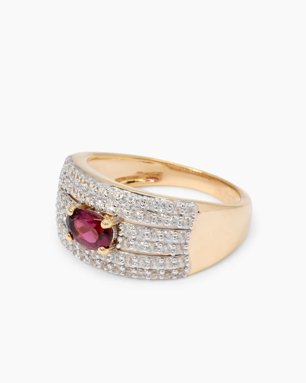 Ring mit Turmalin & Zirkon