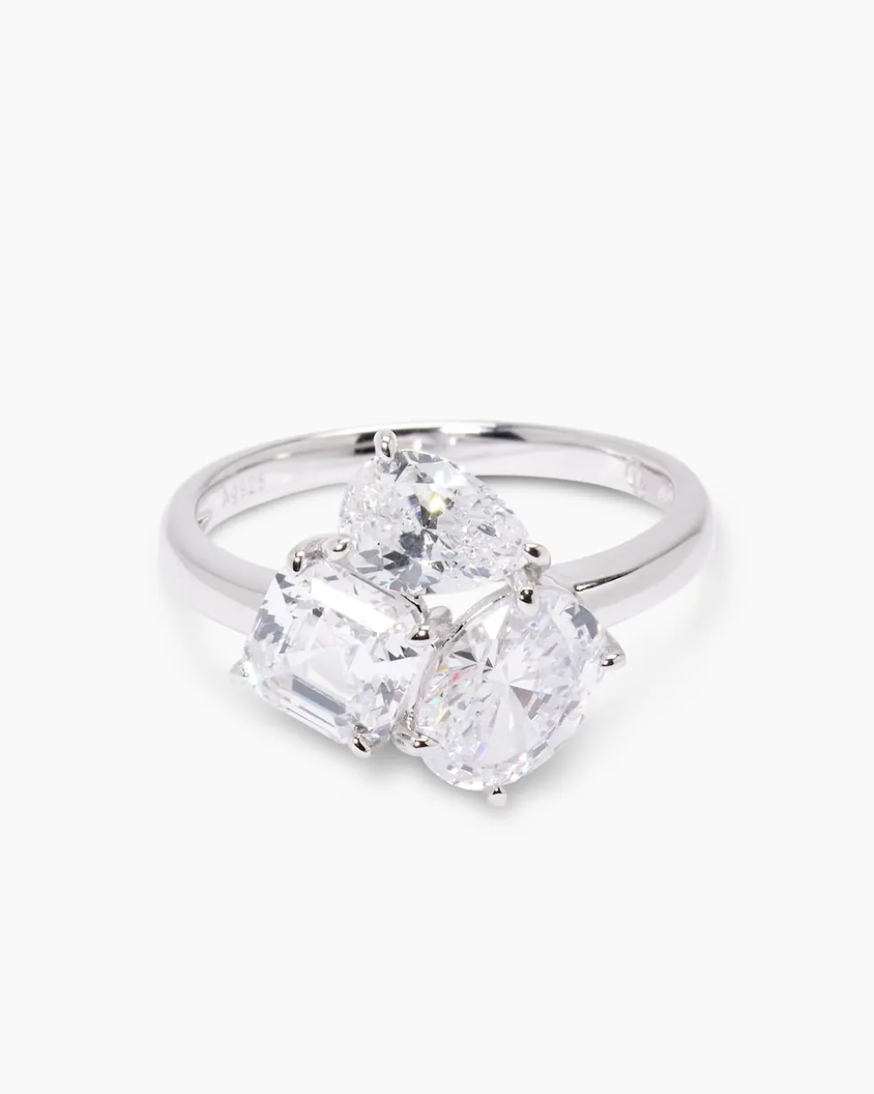 Ring mit Zirkonia