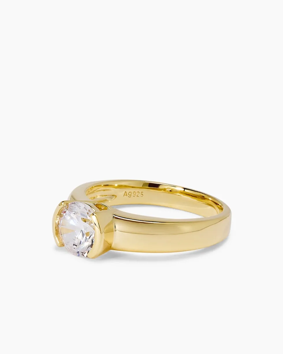 Ring mit Zirkonia