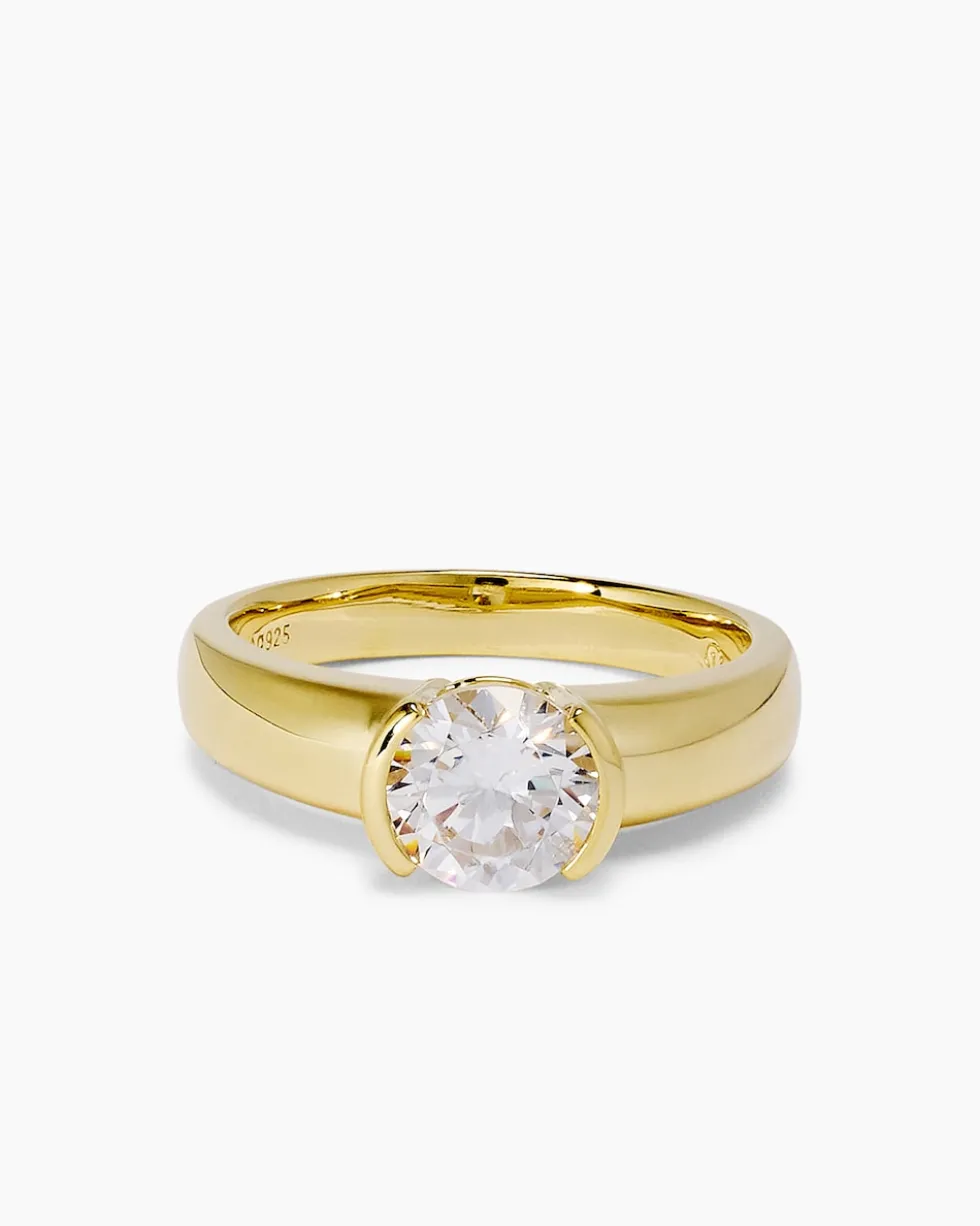 Ring mit Zirkonia