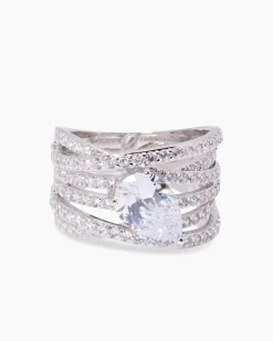 Ring mit Zirkonia