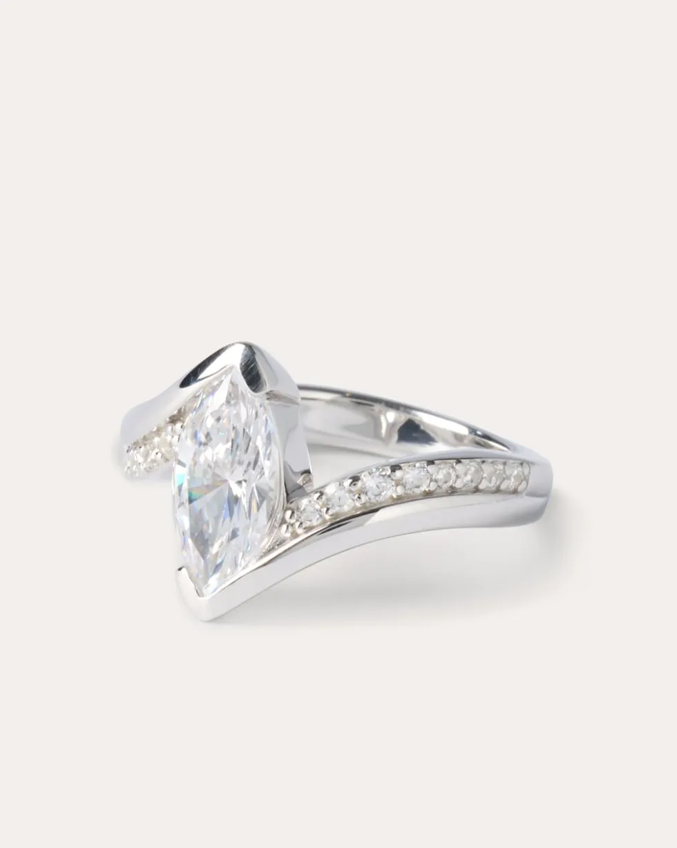 Ring mit Zirkonia