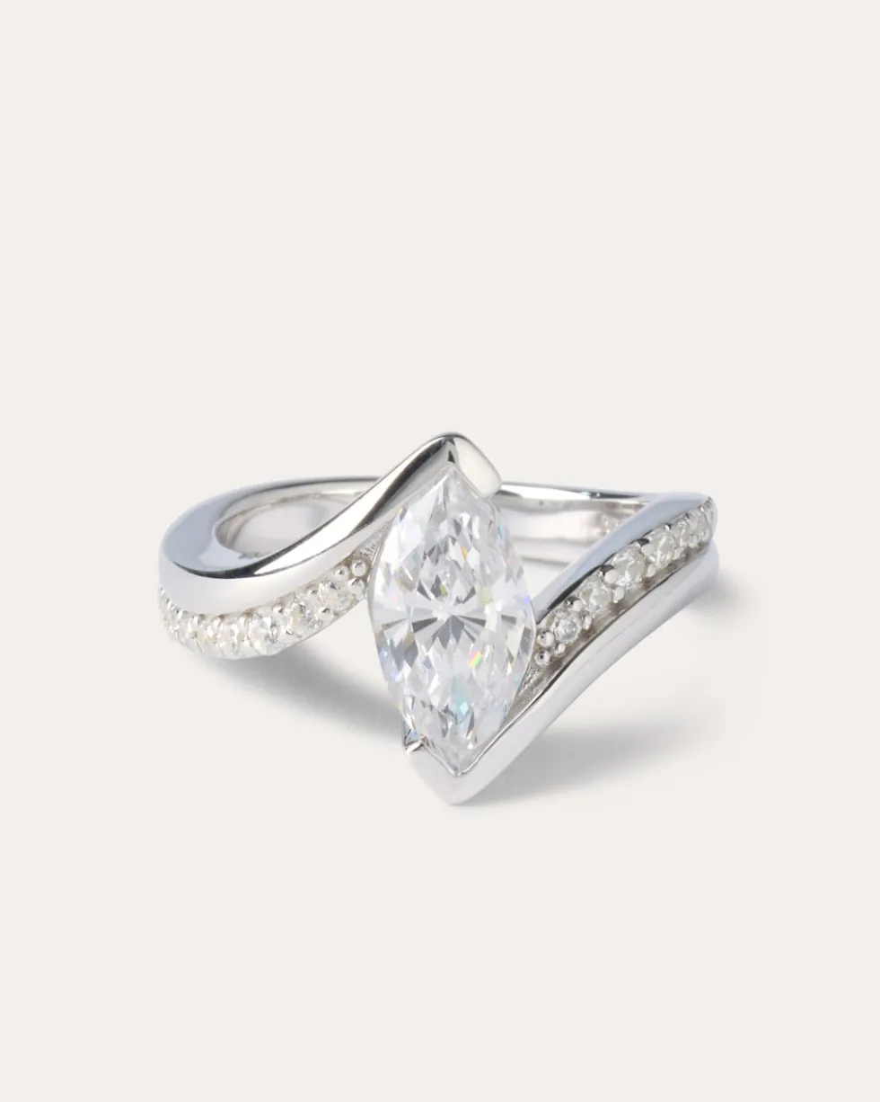 Ring mit Zirkonia