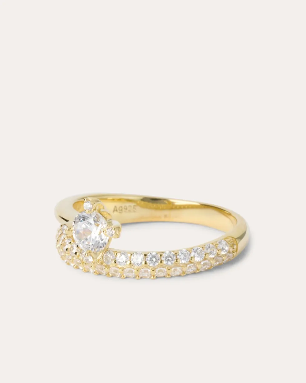 Ring mit Zirkonia