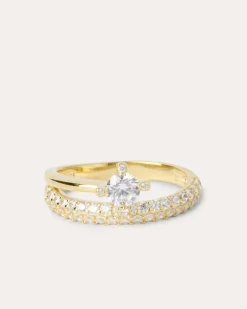 Ring mit Zirkonia