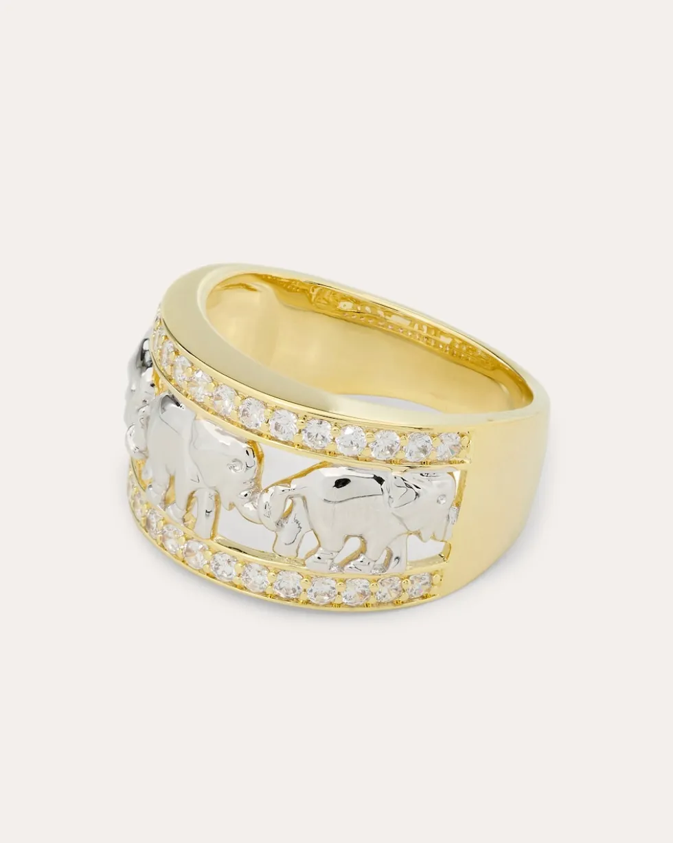 Ring mit Zirkonia