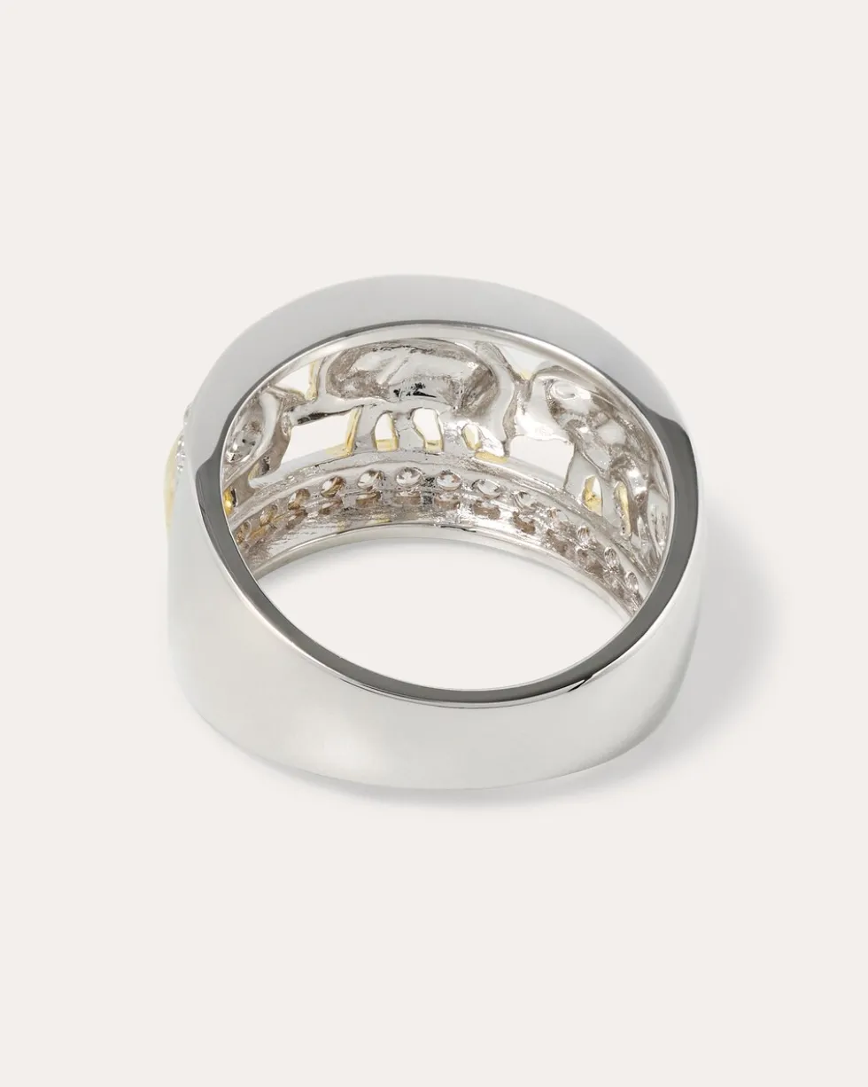 Ring mit Zirkonia