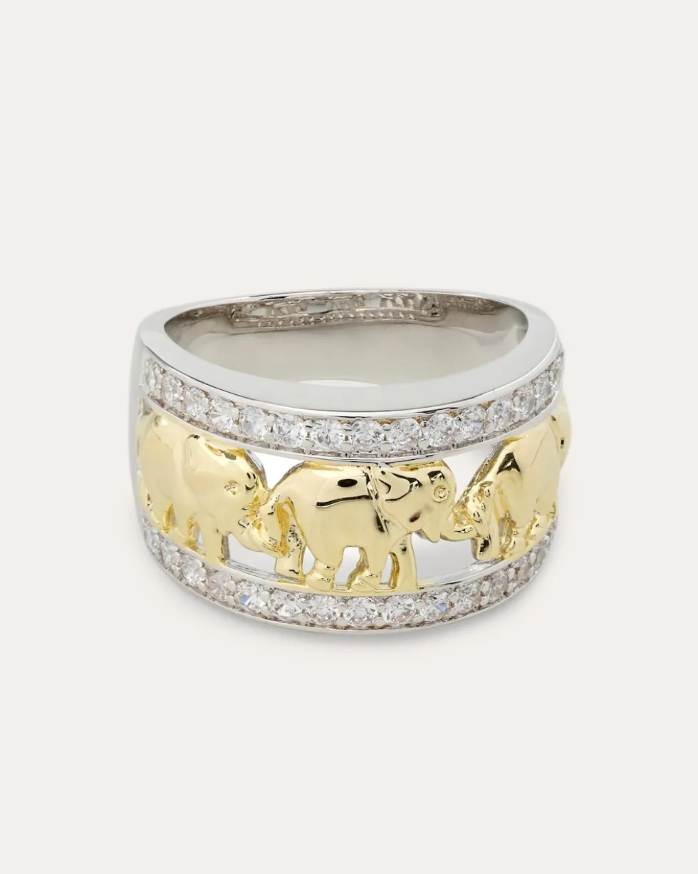 Ring mit Zirkonia