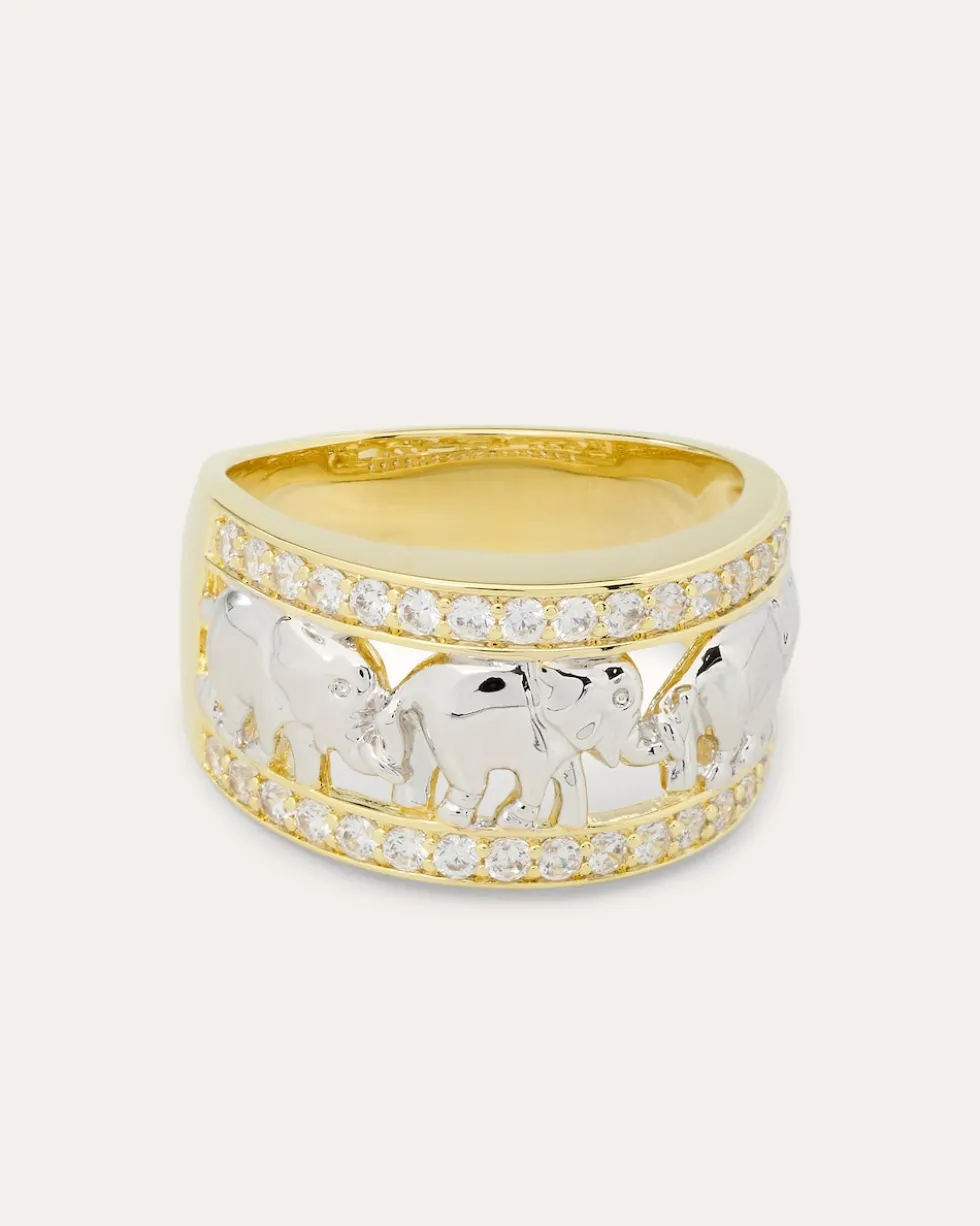 Ring mit Zirkonia