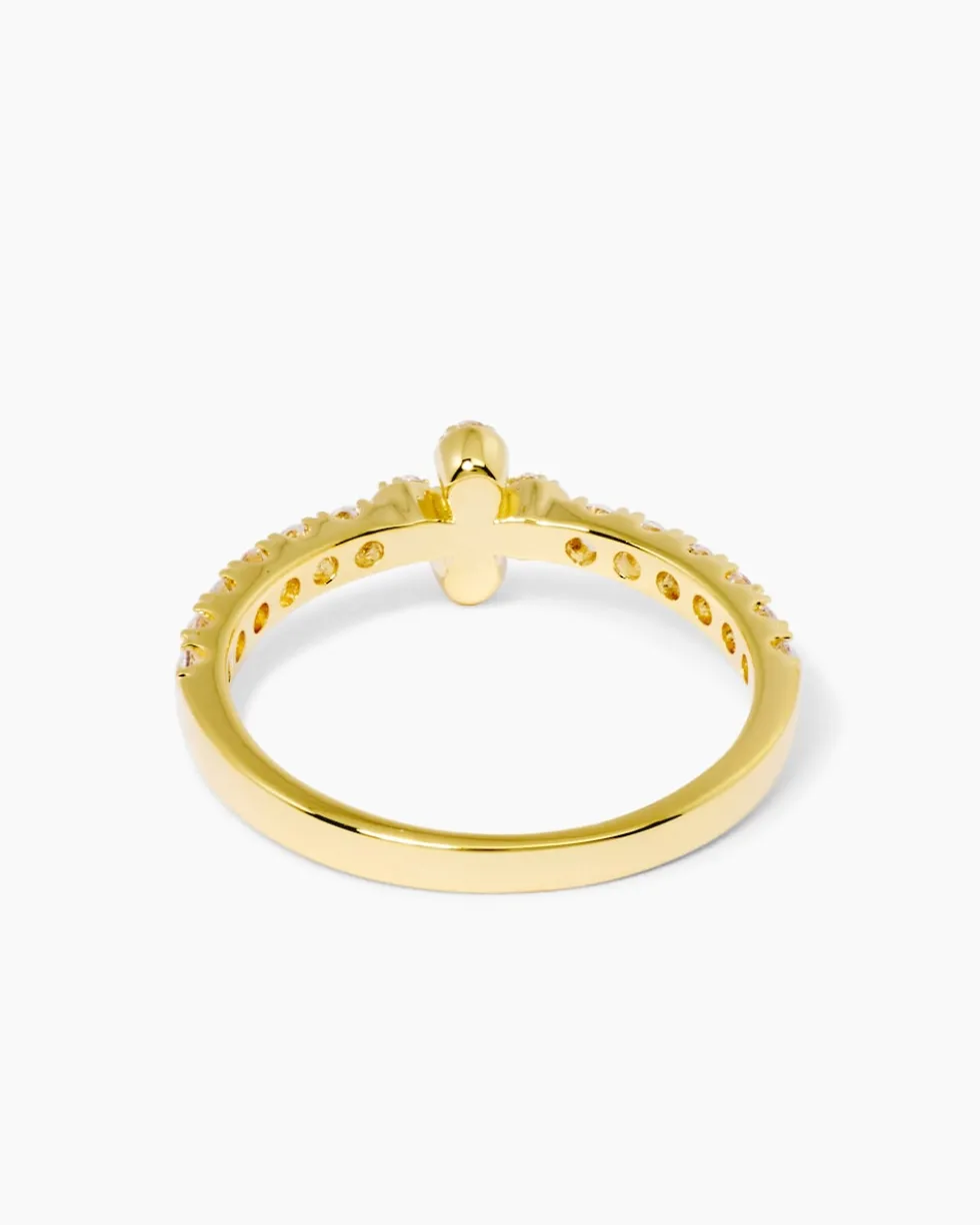 Ring mit Zirkonia