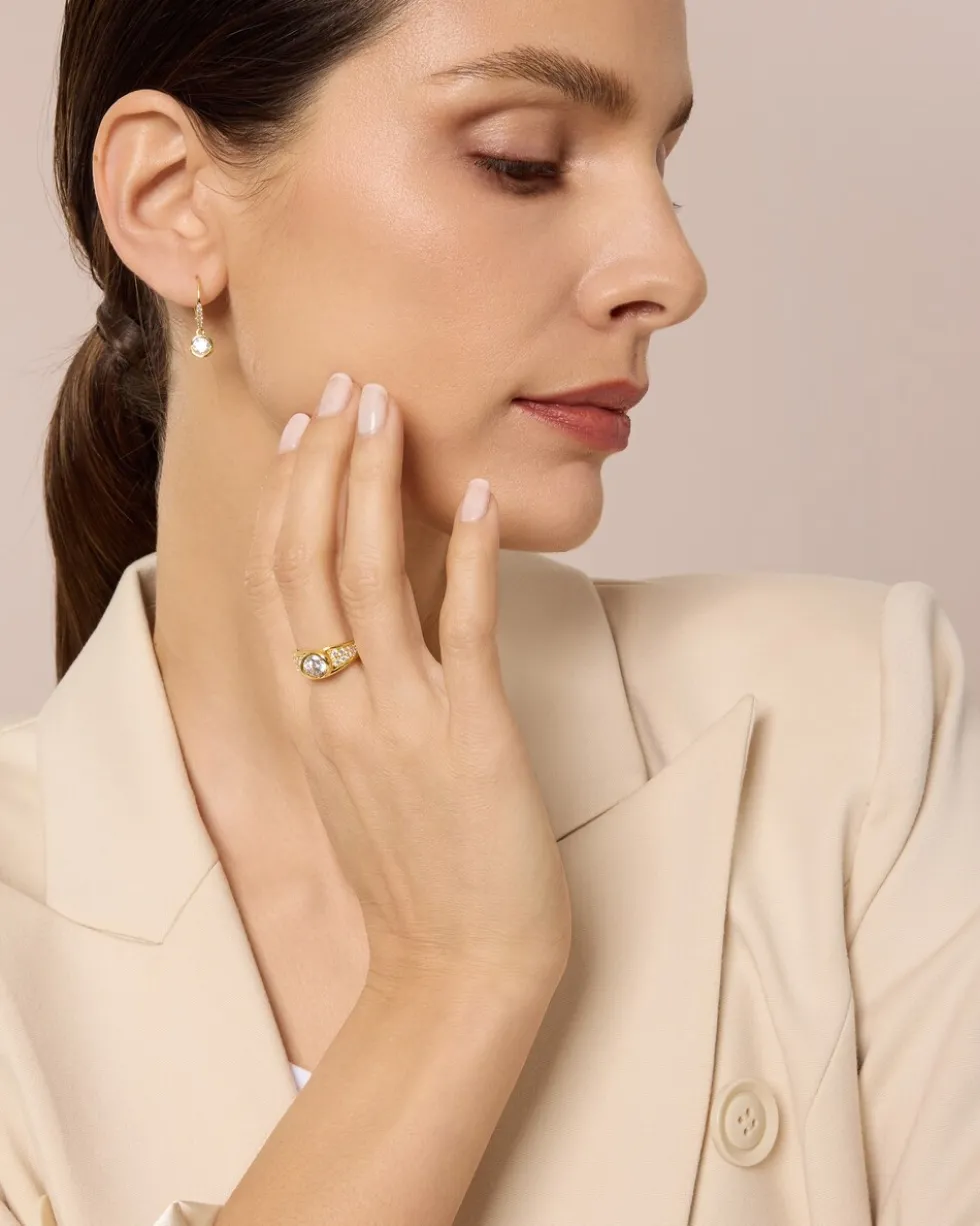 Ring mit Zirkonia