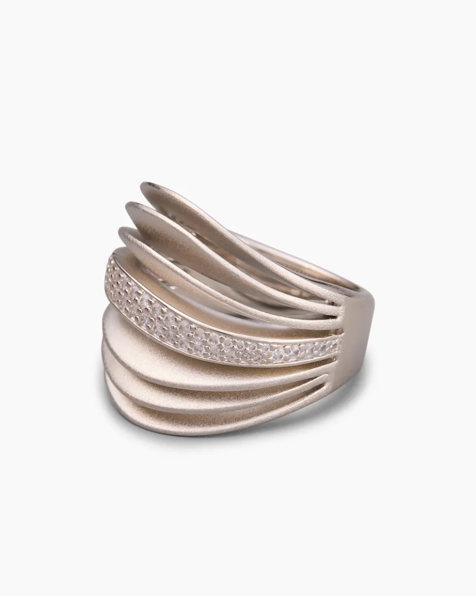 Ring mit Zirkonia