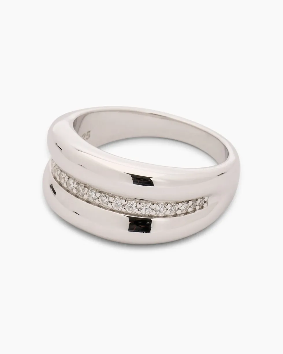 Ring mit Zirkonia
