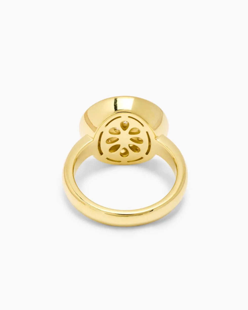 Ring mit Zirkonia