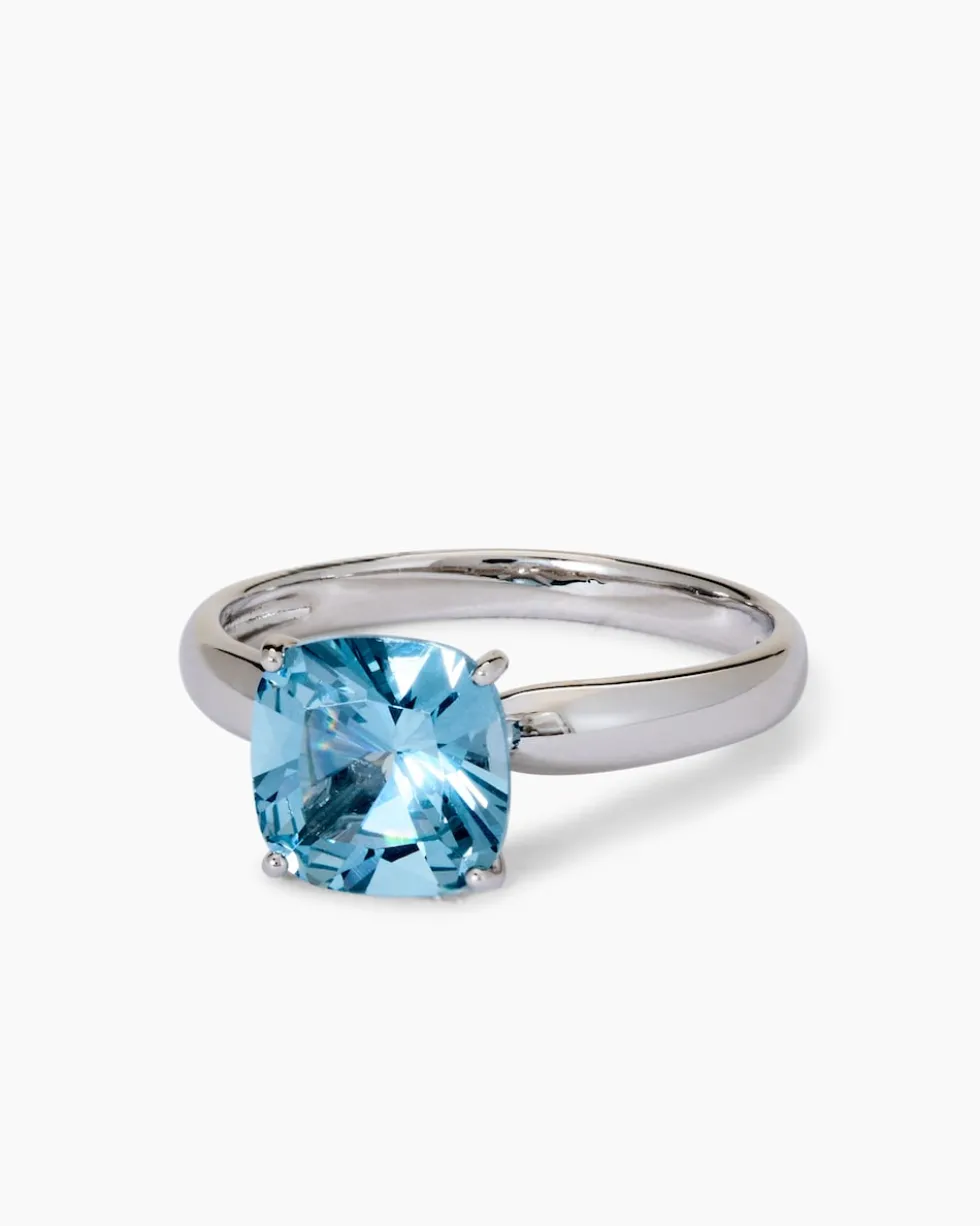 Ring mit Zirkonia oder Spinell