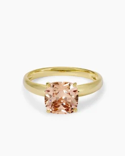 Ring mit Zirkonia oder Spinell