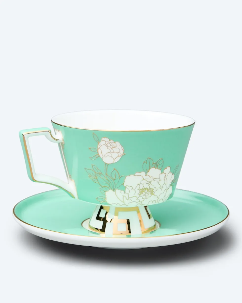 Sammeltasse mit Untersetzer