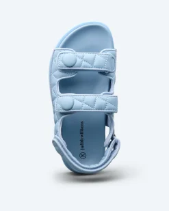 Sandale mit Steppung und Klett