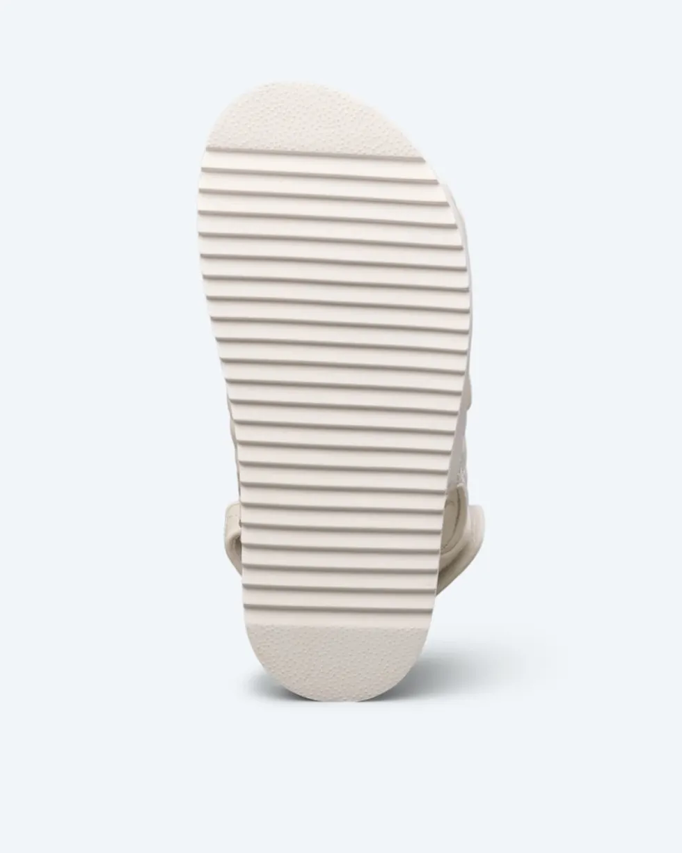 Sandale mit Steppung und Klett