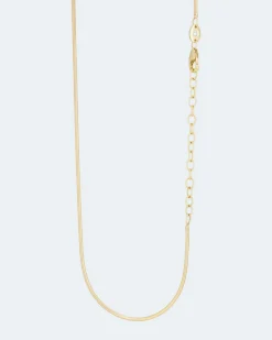 Schlangenkette mit Brillant 0,02 ct
