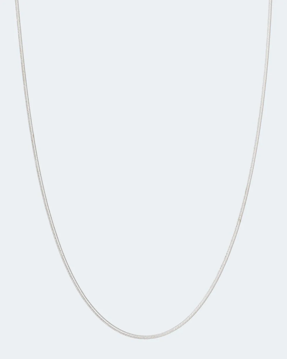 Schlangenkette mit Brillant 0,02 ct