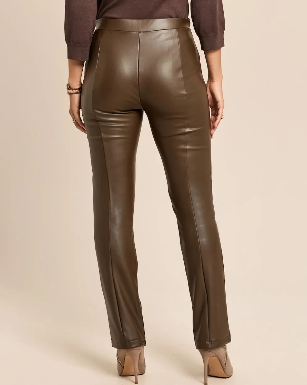 Schlupfhose aus Lederimitat