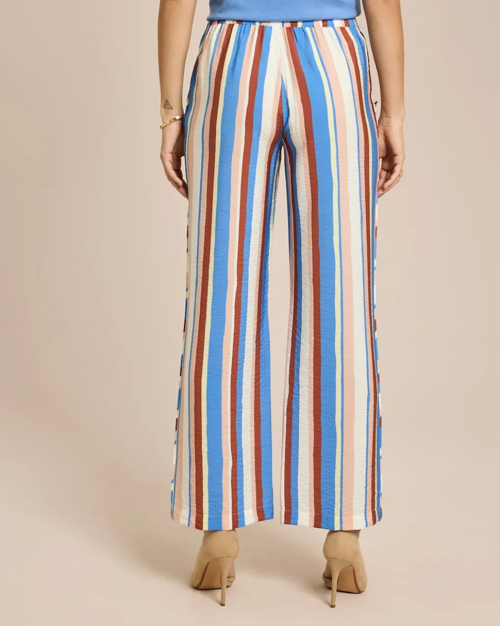 Schlupfhose mit Streifen