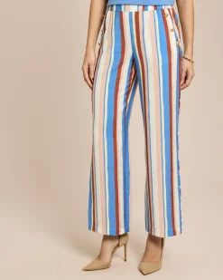 Schlupfhose mit Streifen
