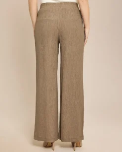 Schlupfhose mit Struktur