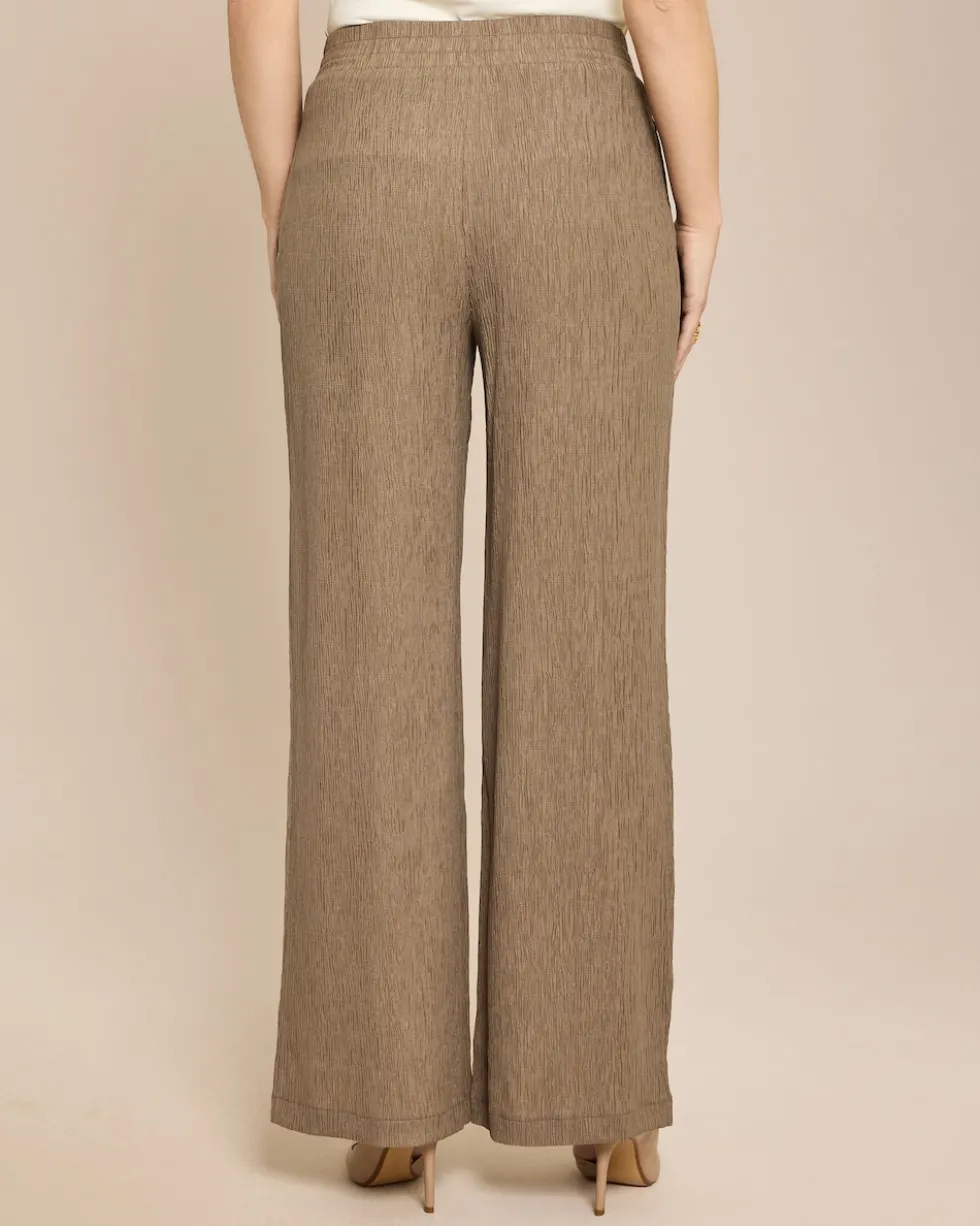 Schlupfhose mit Struktur