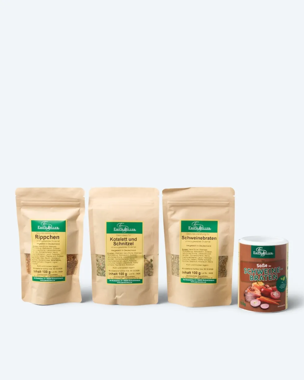 Schweinefleisch Würzbox, 4tlg.