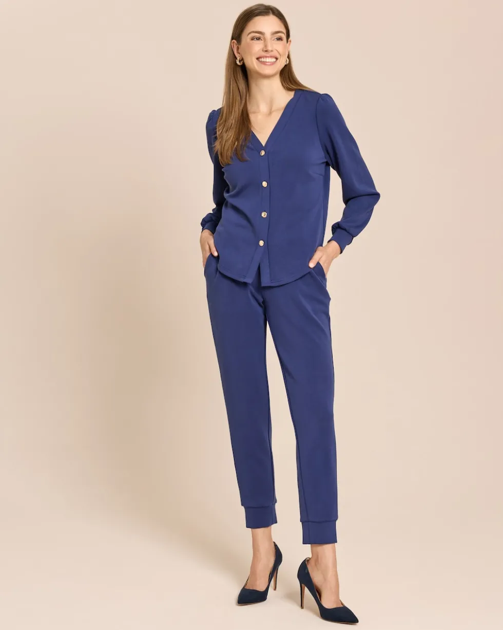 Seidentraum Cardigan mit Knöpfen
