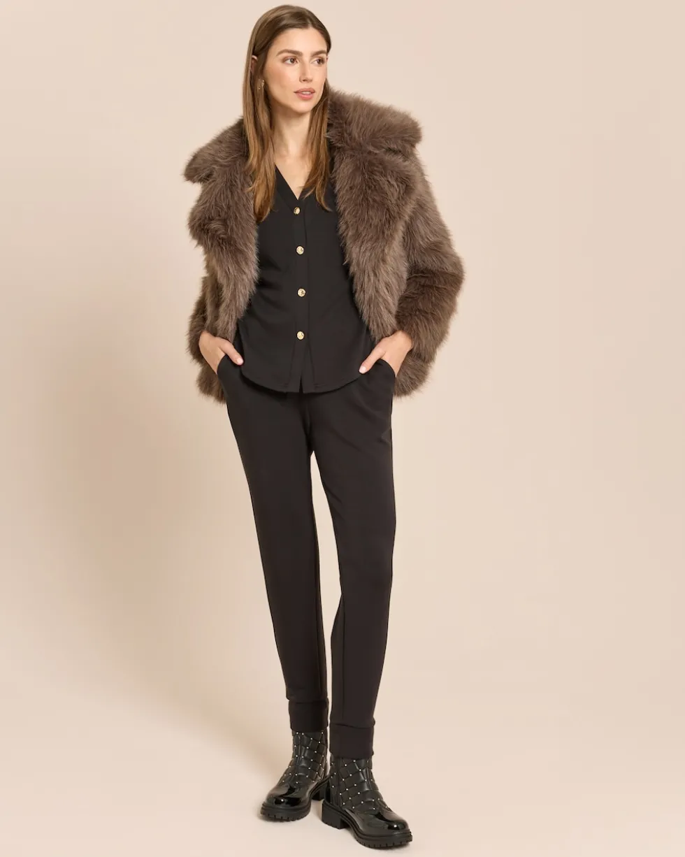 Seidentraum Cardigan mit Knöpfen