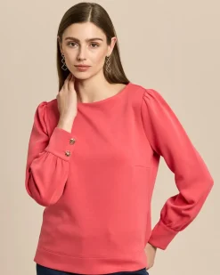 Seidentraum Pullover mit Manschetten