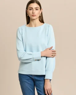 Seidentraum Pullover mit Manschetten
