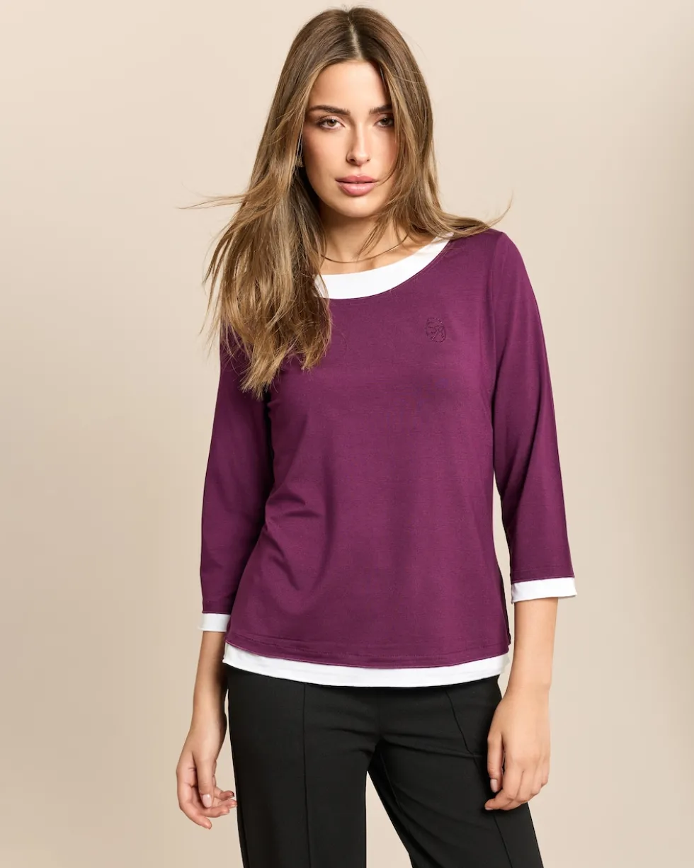 Shirt im Layering-Look