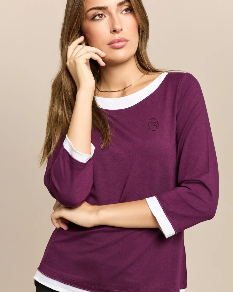 Shirt im Layering-Look