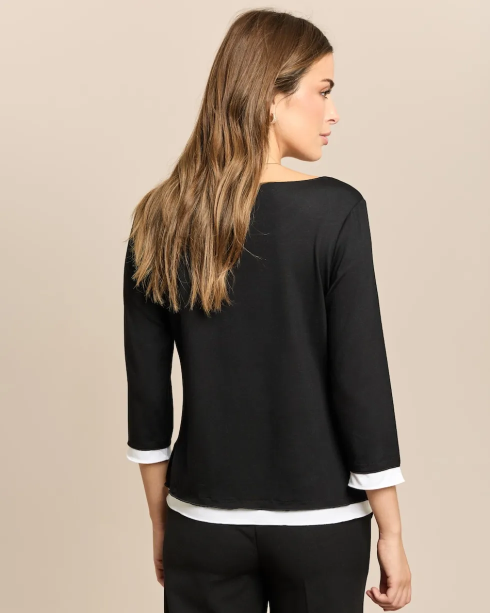 Shirt im Layering-Look