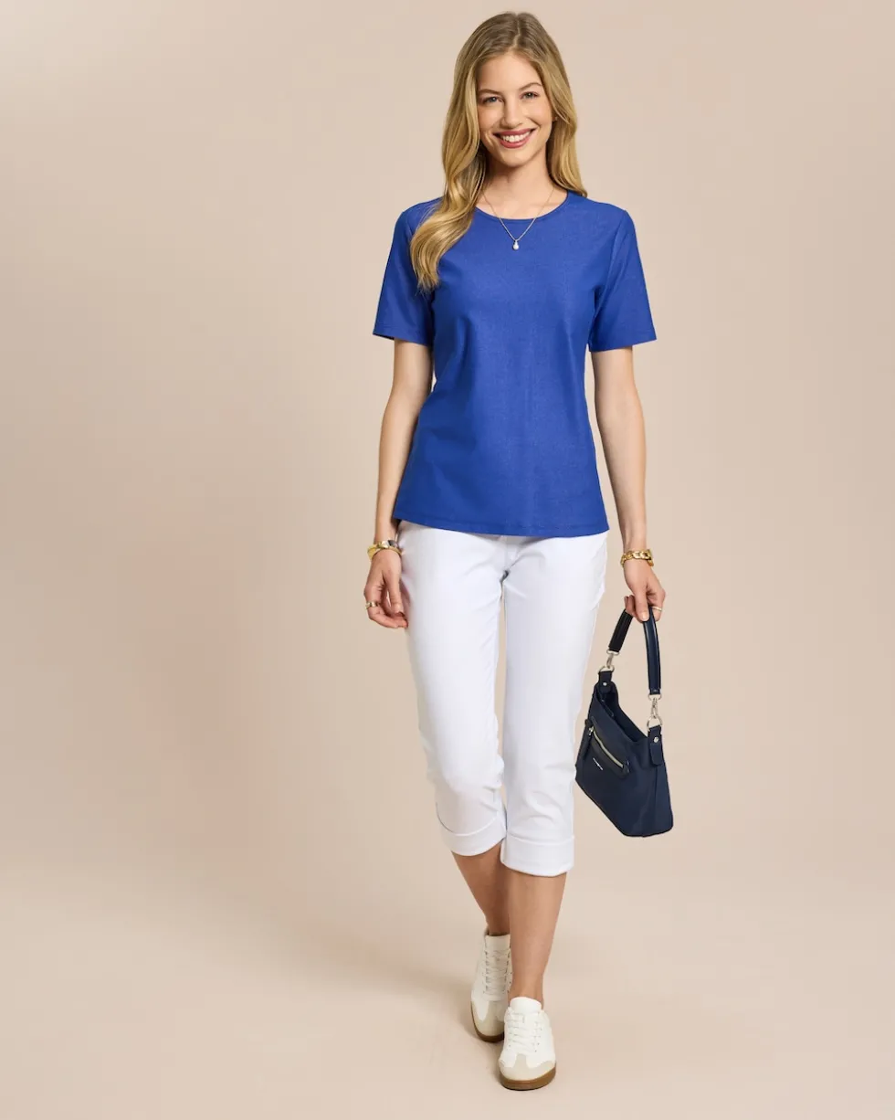 Shirt in Jeans-Optik