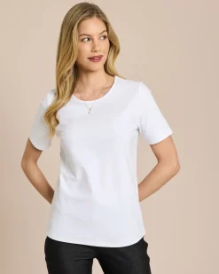 Shirt in Jeans-Optik
