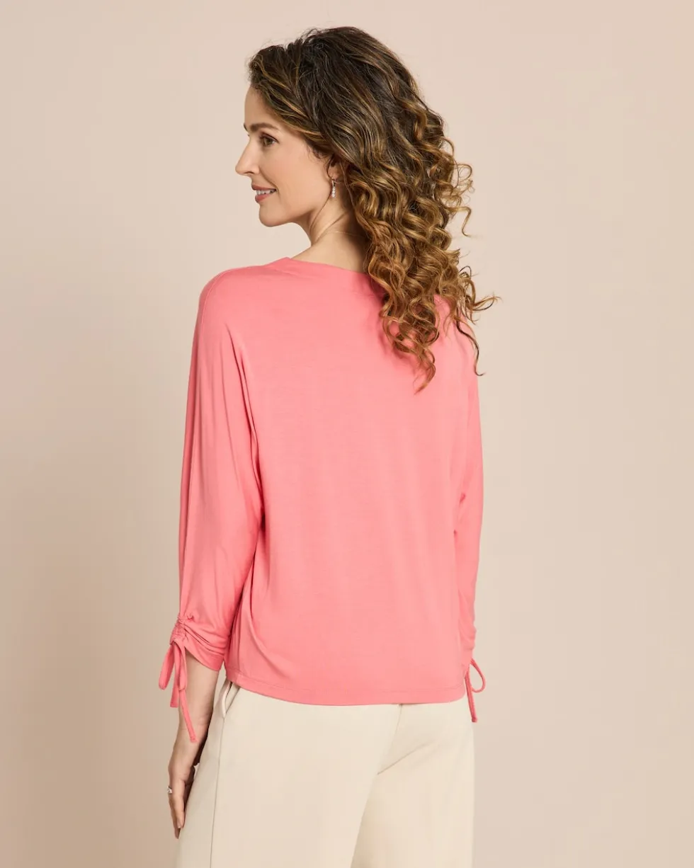 Shirt mit angeschnittenem Arm