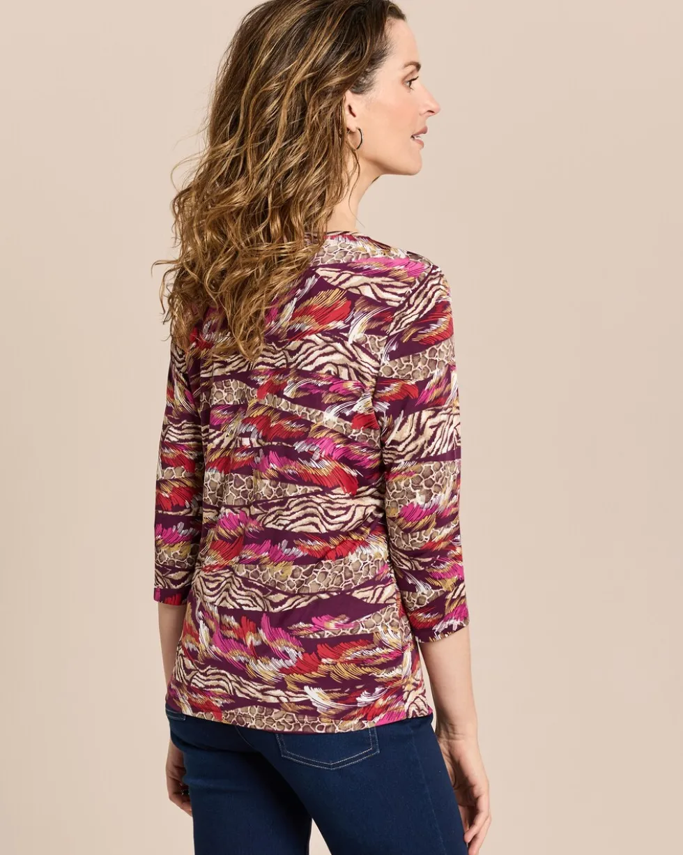 Shirt mit Animal-Druck