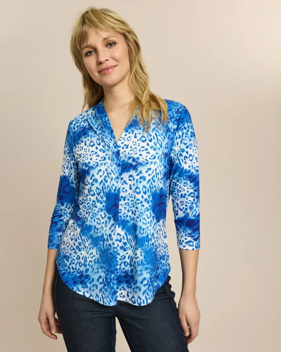 Shirt mit Animalprint